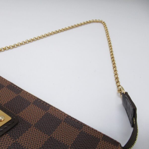 2118500045709 10 Louis Vuitton Eva Shoulder Bag Damier Brown