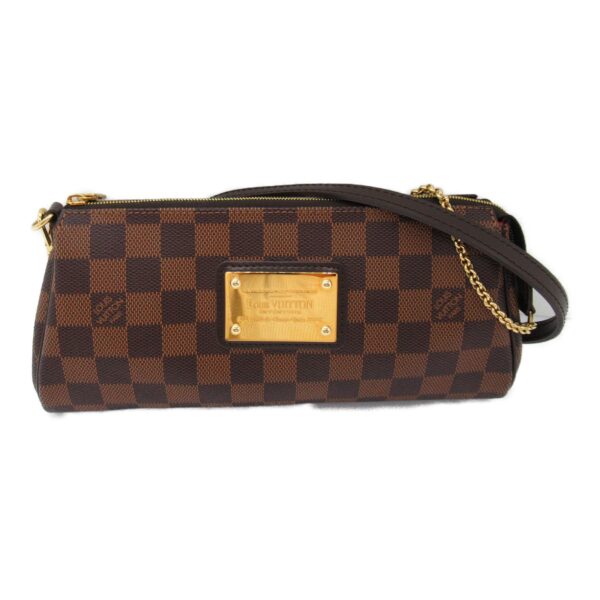 2118500045709 4 Louis Vuitton Eva Shoulder Bag Damier Brown