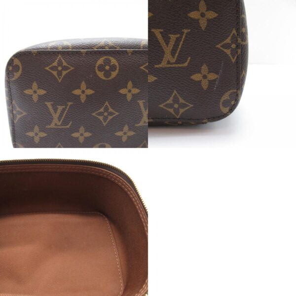 2118700057199 12c Louis Vuitton Cube de Langemont Pouch Monogram Brown