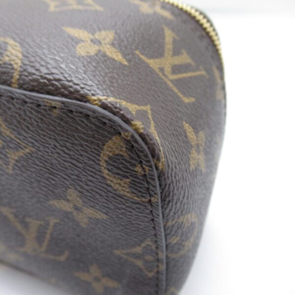 2118700057199 9 Louis Vuitton Cube de Langemont Pouch Monogram Brown