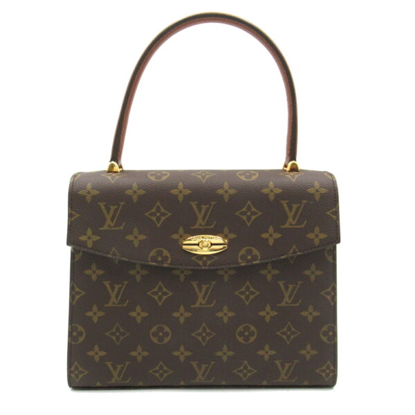 2118700059155 1 Louis Vuitton Malsherbe Handbag Monogram Brown