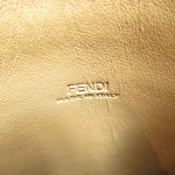 2118700059742 9 Fendi Peekaboo Phone Case Accessory Pouch Leather Brown