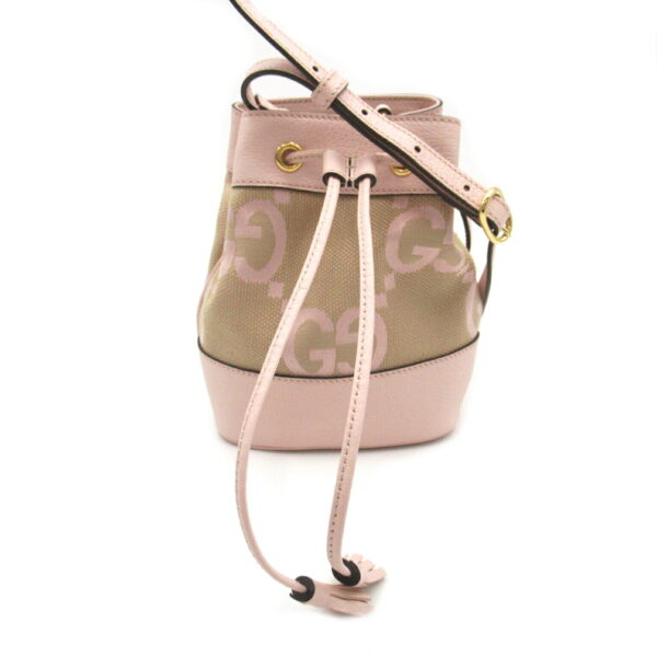 2118700061325 1 Gucci Jumbo GG Shoulder Bag Pink Beige