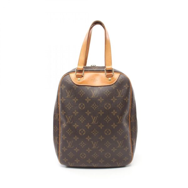 2118700061974 1 Louis Vuitton Excursion Handbag Leather Monogram Brown