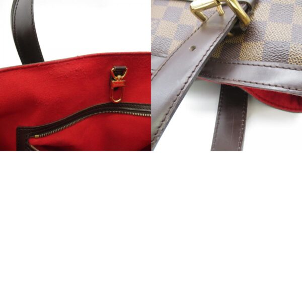 2118800094858 13c Louis Vuitton Hampstead Tote Bag Damier Brown