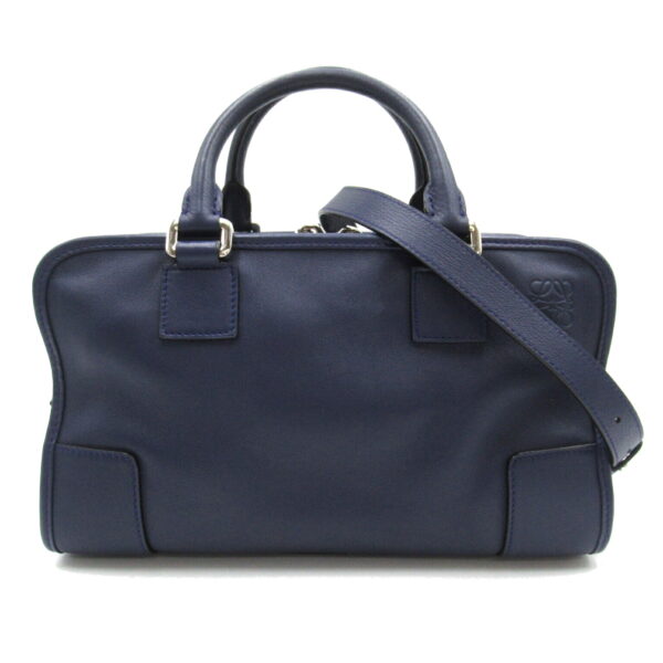 2118800094933 1 Loewe Amazona 28 2Way Shoulder Bag Lambskin Navy