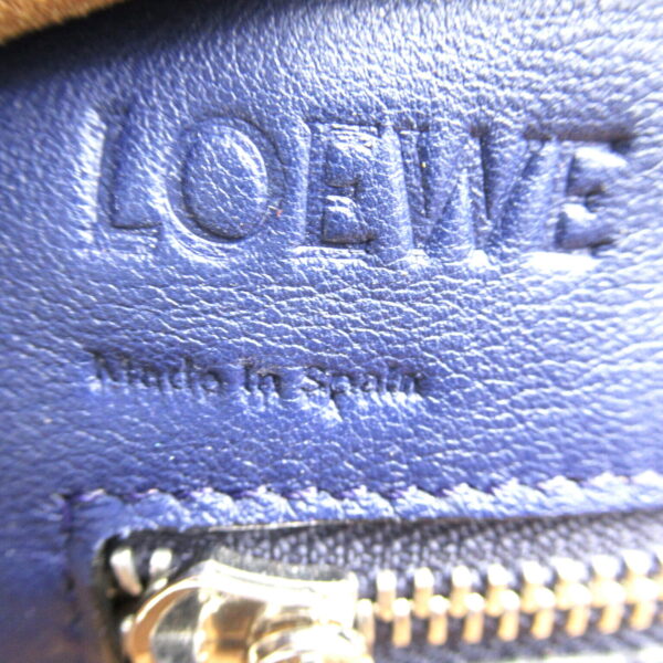 2118800094933 8 Loewe Amazona 28 2Way Shoulder Bag Lambskin Navy