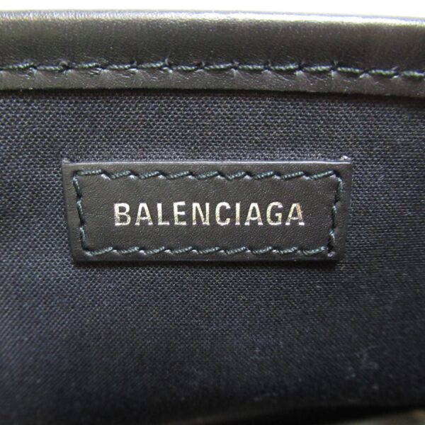 2118800097408 10 Balenciaga Navy Cabas XS Tote Bag Black Natural