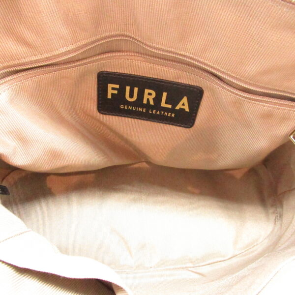 2118800100344 5 Furla Leather 2way Shoulder Bag Beige