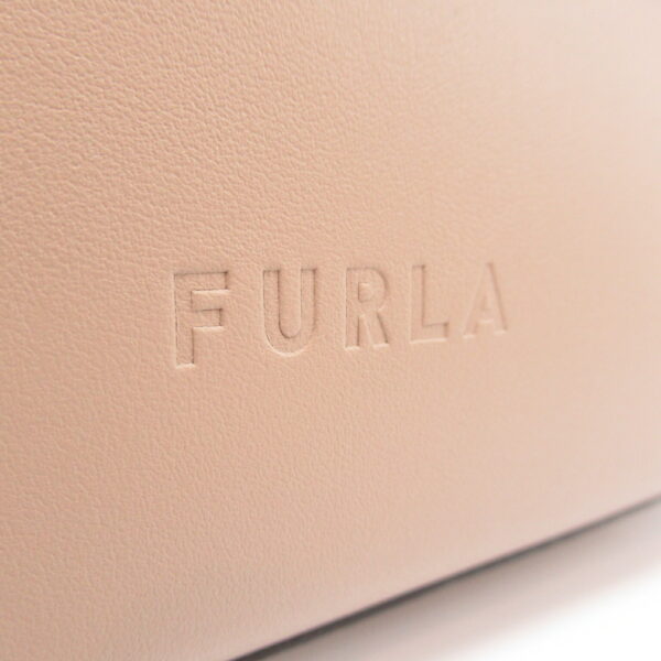 2118800100344 8 Furla Leather 2way Shoulder Bag Beige