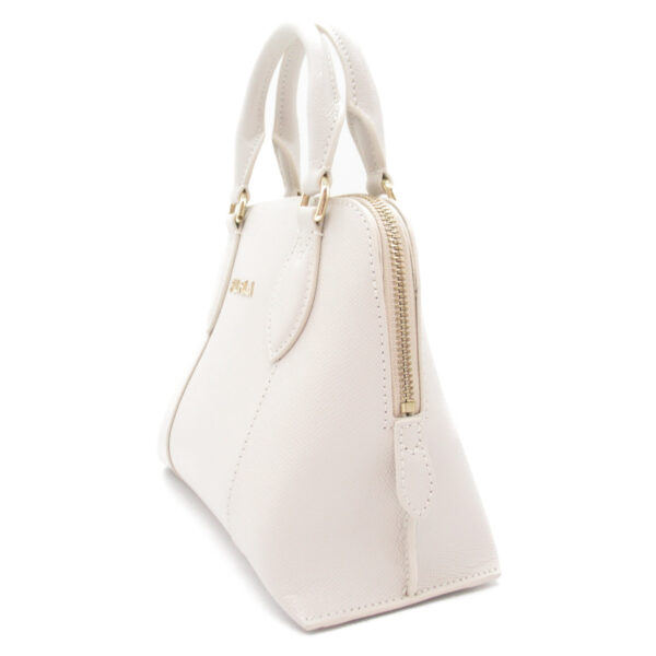 2118800100368 3 Furla Leather 2way Shoulder Bag White