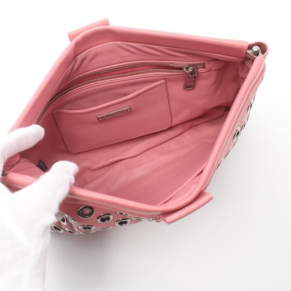 2118800104267 3 Miu Miu Shoulder Bag Clutch Bag Leather Pink