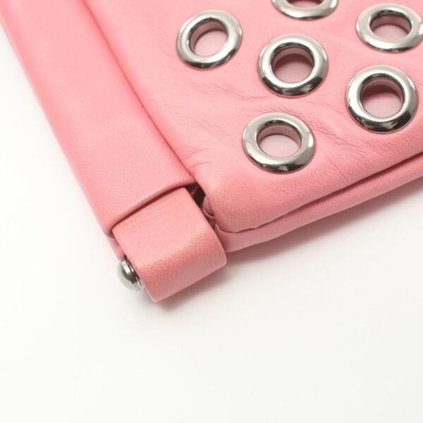 2118800104267 8 Miu Miu Shoulder Bag Clutch Bag Leather Pink