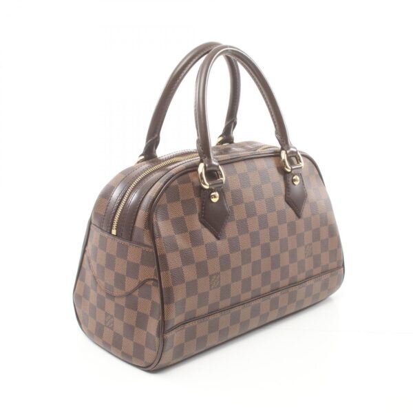 2118800108296 2 Louis Vuitton Duomo Handbag Leather Damier Brown