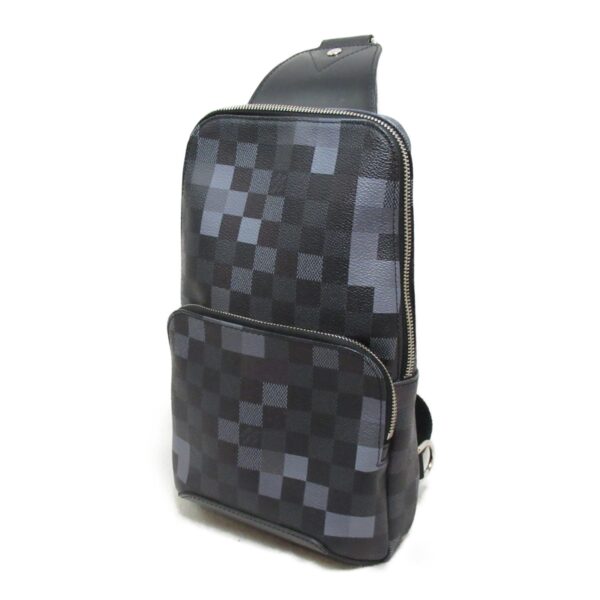 2118900032644 4 Louis Vuitton Avenue Spring Bag Damier Graphite Black