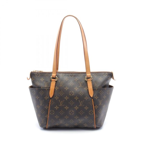 2118900035638 1 Louis Vuitton Totally PM Tote Bag Leather Monogram Brown