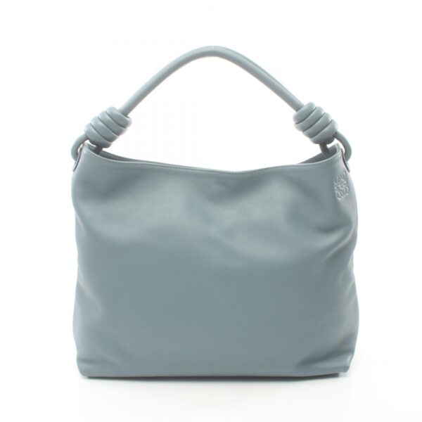 2118900038318 1 Loewe Flamenco Hobo Small Shoulder Bag Leather Blue