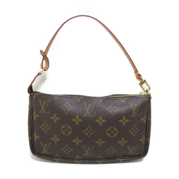 2119900000978 3 Louis Vuitton Pochette Accessoire Pouch Bag Monogram Brown