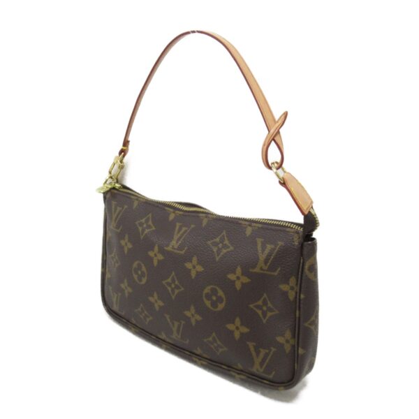 2119900000978 4 Louis Vuitton Pochette Accessoire Pouch Bag Monogram Brown