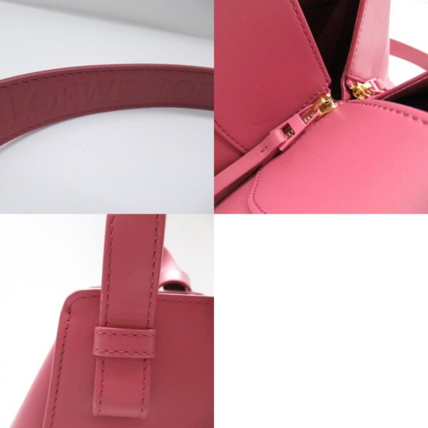 2119900004037 10c Loewe Hammock Handbag Calf Pink Plum Rose