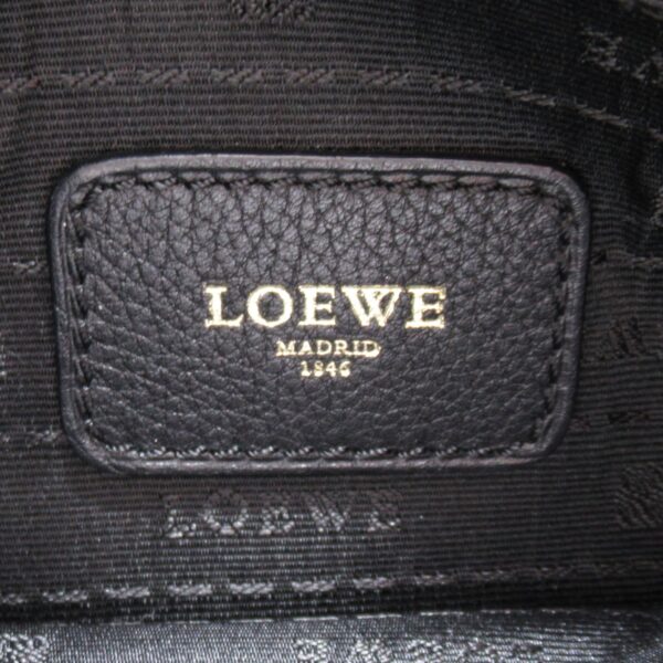 2119900004181 12 Loewe Shoulder Bag Leather Black