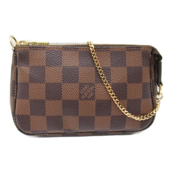 2119900005461 3 Louis Vuitton Mini Pochette Accessory Pouch Damier Brown