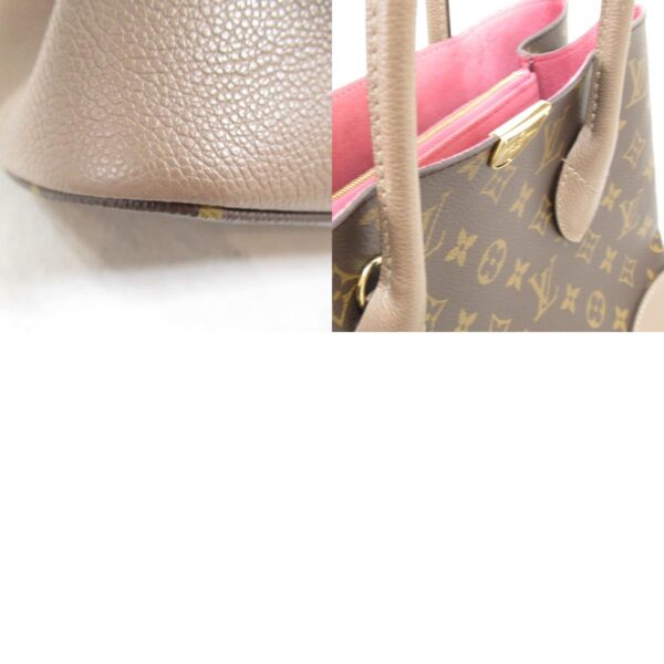 2119900007175 7c Louis Vuitton Flandrine Tote Bag Monogram Beige