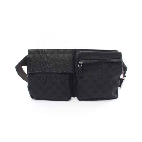 2119900010304 1 Gucci GG Waist Bag Black