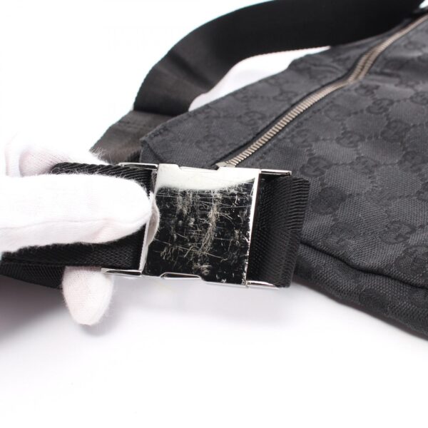 2119900010304 7 Gucci GG Waist Bag Black