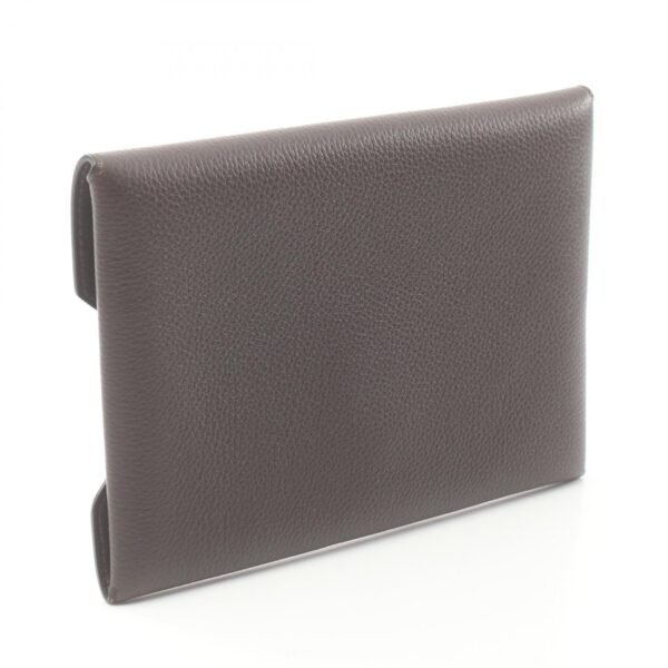 2120100003058 2 Loewe Envelope Pouch Leather Brown