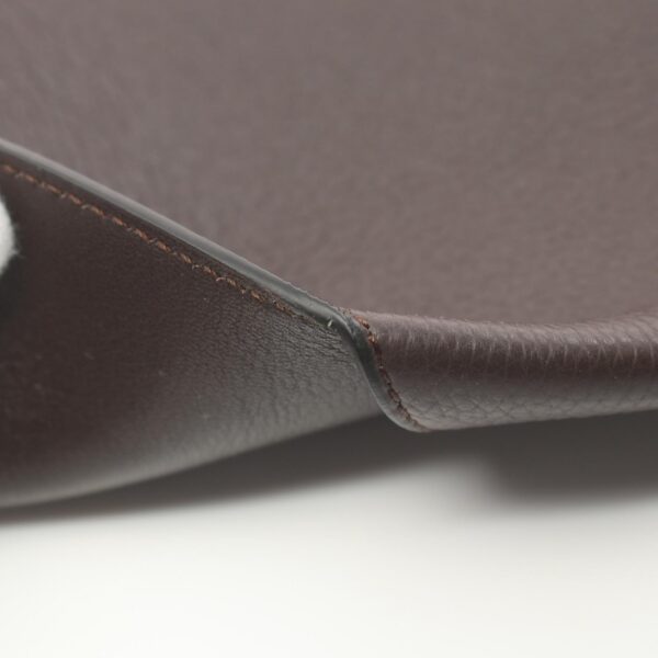 2120100003058 6 Loewe Envelope Pouch Leather Brown