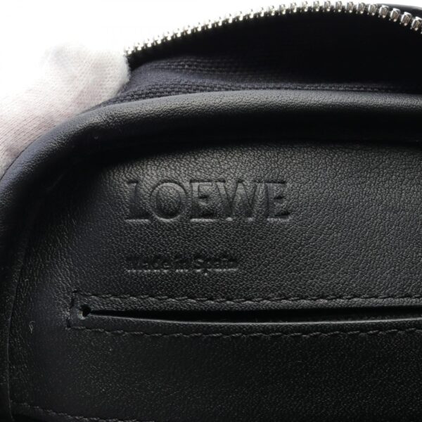 2120600000151 4 Loewe Amazona 15 Anagram Handbag Leather Black