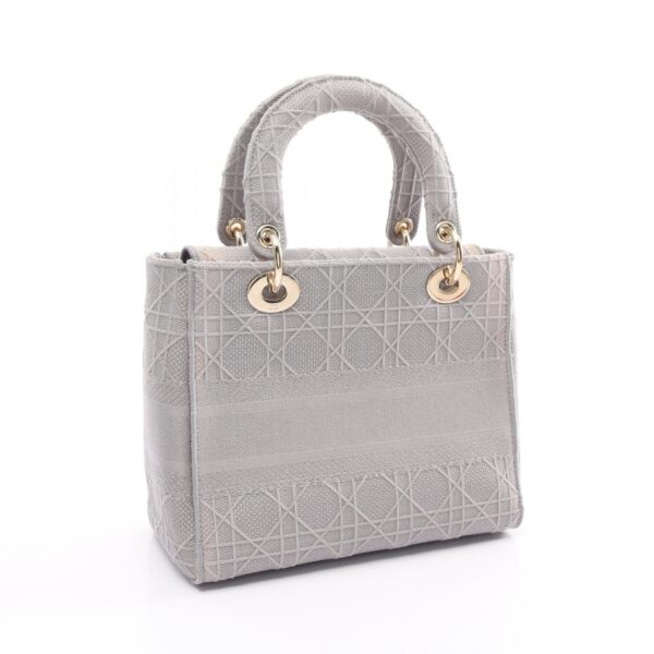 2120700055563 2 Dior Lady D Lite Medium Handbag Gray