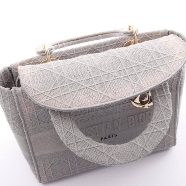 2120700055563 5 Dior Lady D Lite Medium Handbag Gray