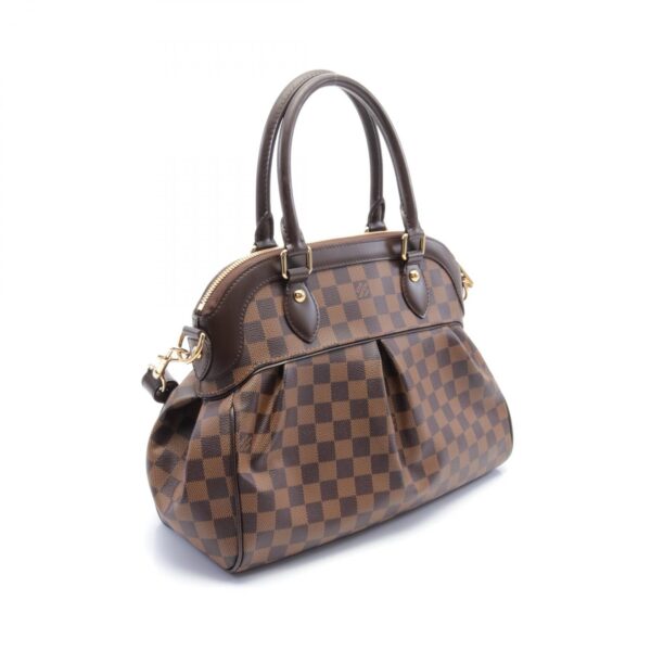 2120700078883 2 Louis Vuitton Trevi PM Handbag Bag Leather Damier Brown