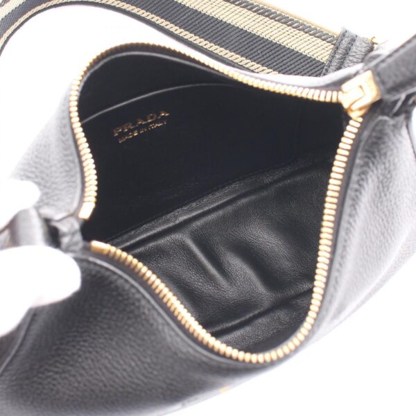 2120700079286 3 Prada Shoulder Bag Leather Black