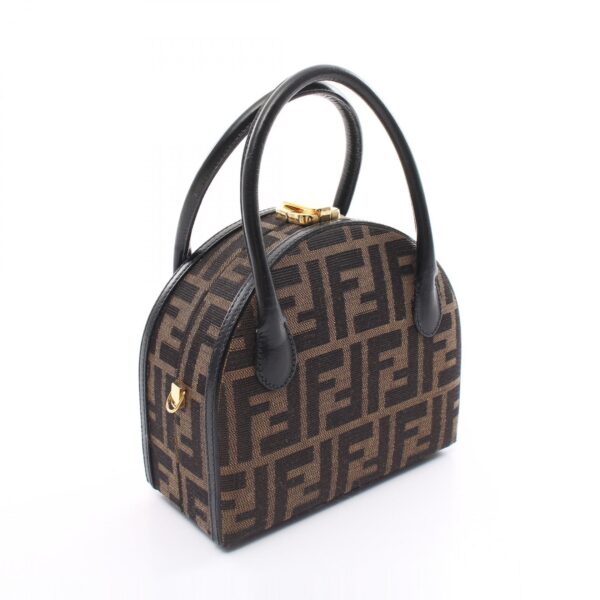 2120700082392 2 Fendi Zucca Handbag Leather Brown