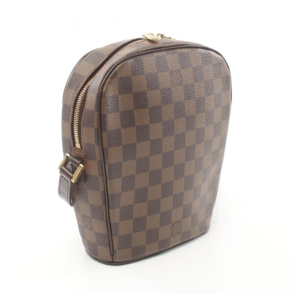 2120700084020 2 Louis Vuitton Ipanema PM Shoulder Bag Leather Damier Brown