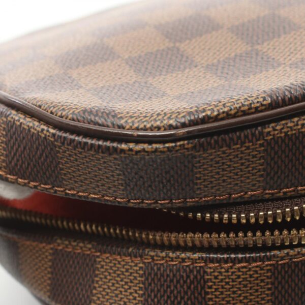 2120700084020 7 Louis Vuitton Ipanema PM Shoulder Bag Leather Damier Brown