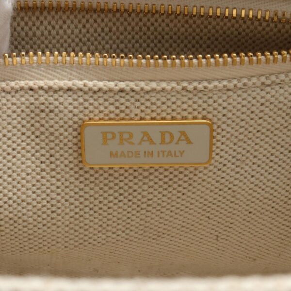 2120700086185 4 Prada Kanapa Mini Handbag Linen Beige