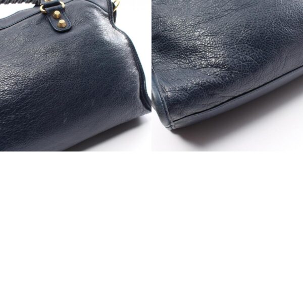 2120700089483 10c Balenciaga Giant City Handbag Leather Navy