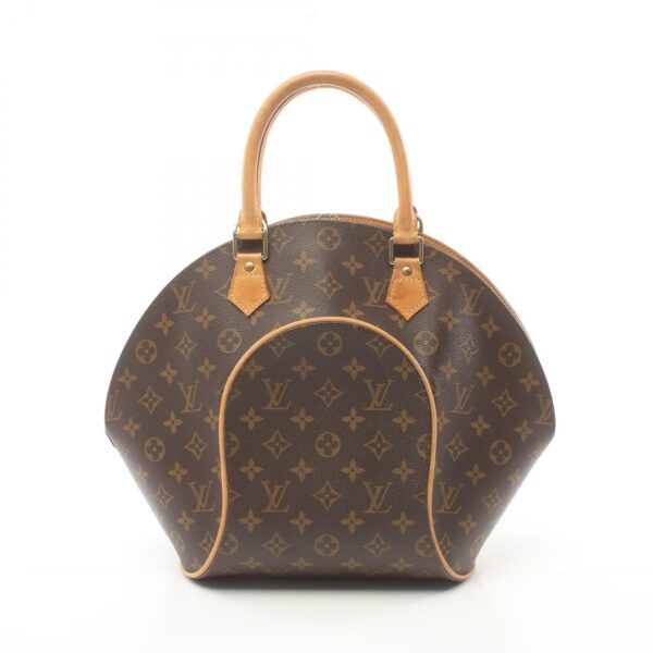 2120700130123 1 Louis Vuitton Ellipse MM Handbag Leather Monogram Brown