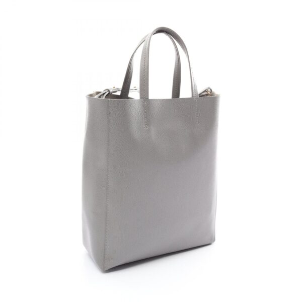 2120700130147 2 Celine Leather Small Tote Bag Gray