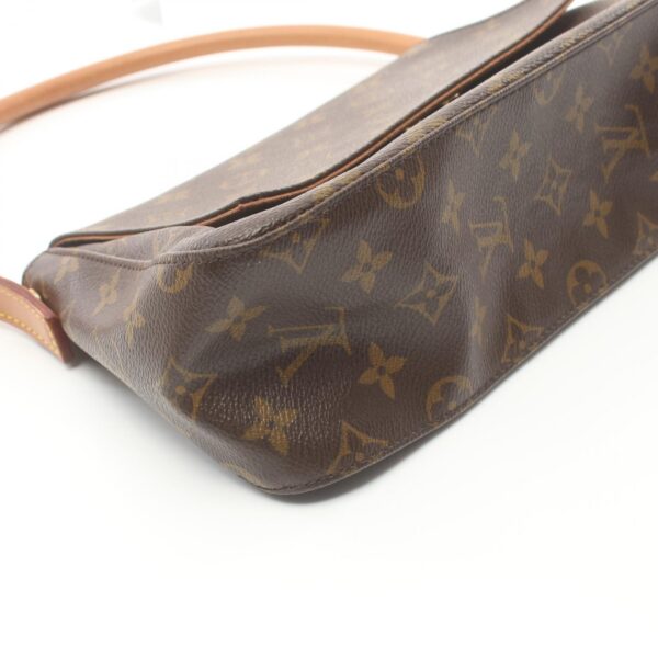 2120700130291 8 Louis Vuitton Mini Looping Handbag Leather Monogram Brown