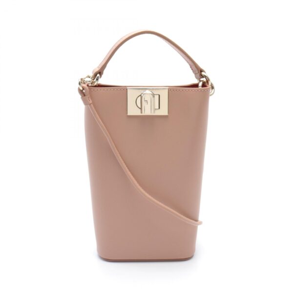 2120700132103 1 Furla Leather Handbag Pink