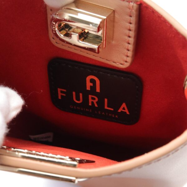 2120700132103 4 Furla Leather Handbag Pink