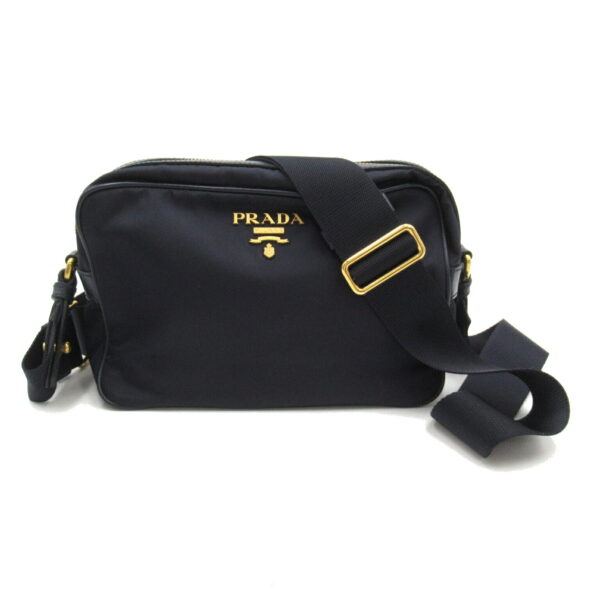 2120700132295 1 Prada Shoulder Bag Nylon Navy