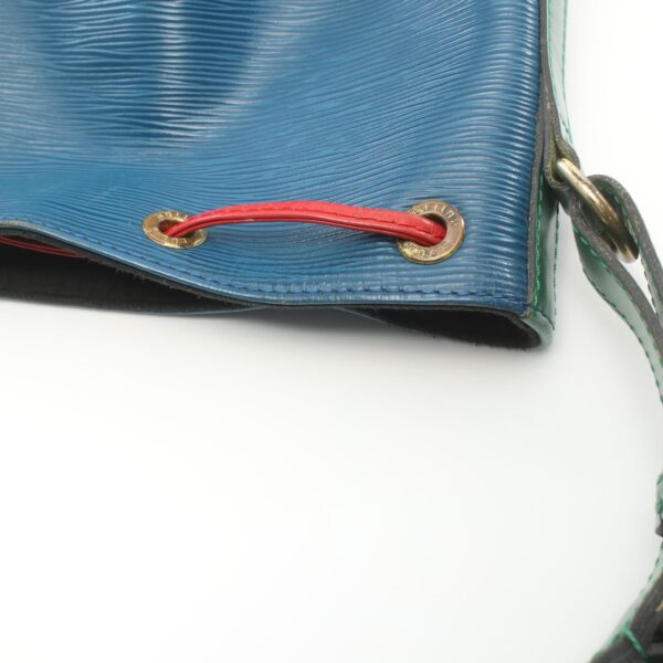 2120700135883 7 Louis Vuitton Noe Epi Leather Shoulder Bag Blue Green Red