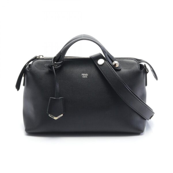 2120700136088 1 Fendi By The Way Medium Handbag Leather Black