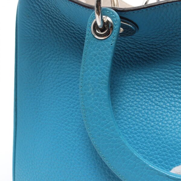 2120700136156 7 Christian Dior Diorissimo Handbag Leather Blue